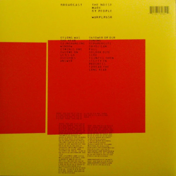 Broadcast – The Noise Made By People (E/VG+) – LP, UK 2015 - Image 3