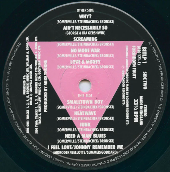 Bronski Beat – The Age Of Consent (VG/VG) – LP, UK 1984 - Image 4