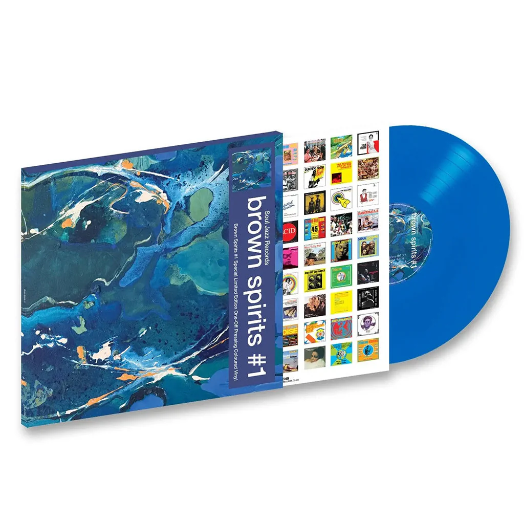 Brown Spirits – Brown Spirits #1 (Blue Vinyl) - Image 2