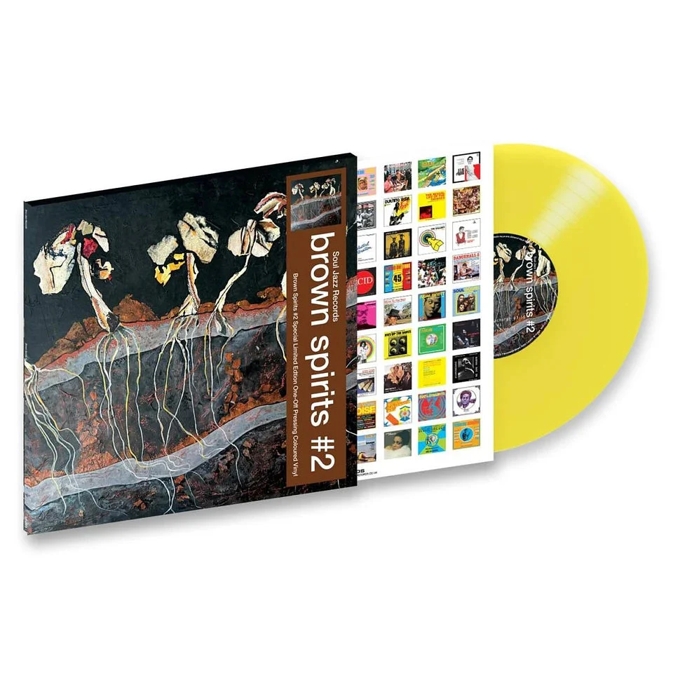 Brown Spirits – Brown Spirits #2 (Yellow Vinyl) - Image 2