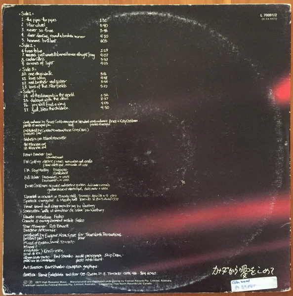 Bruce Cockburn – Circles In The Stream (NM/E) – 2xLP, AU 1977 - Image 2