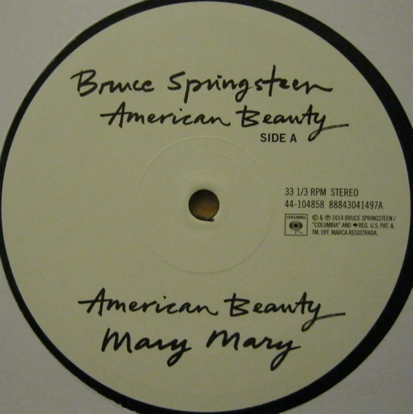 Bruce Springsteen – American Beauty (VG+/E) – 12", US 2014 - Image 3