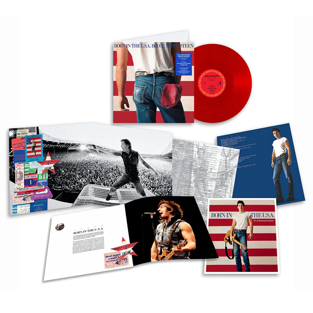 Bruce Springsteen – Born In The U.S.A. (40th Anniversary Edition, Red Vinyl, Booklet + Lithograph) - Image 2
