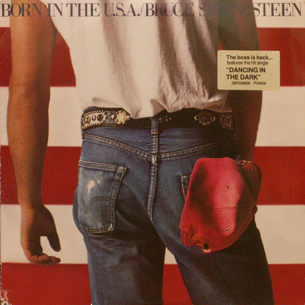 Bruce Springsteen – Born In The U.S.A. (VG+/VG+) – LP, AU 1984