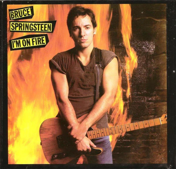 Bruce Springsteen – I'm On Fire (E/VG+) – 7", AU 1985