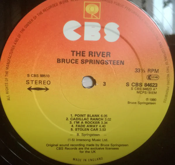Bruce Springsteen – The River (VG+/VG+) – 2xLP, UK 1980 - Image 10