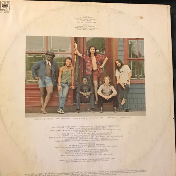 Bruce Springsteen – The Wild, The Innocent & The E Street Shuffle (VG/VG+) – LP, AU 1973 - Image 4