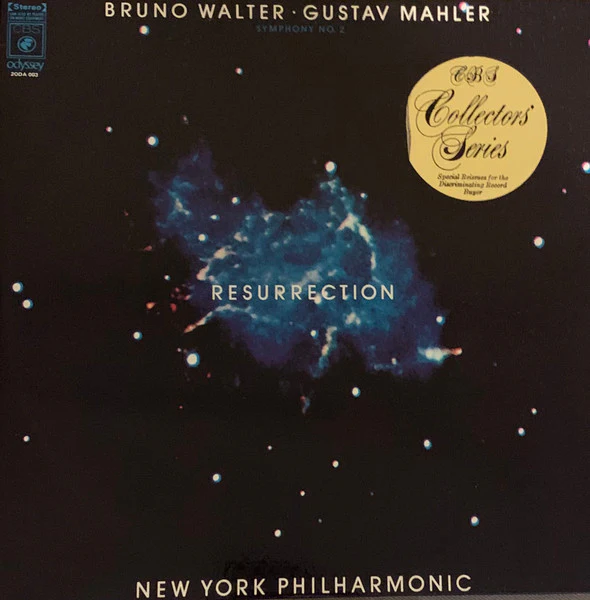 Bruno Walter, Gustav Mahler, New York Philharmonic – Resurrection (E/VG+) – 2xLP, AU