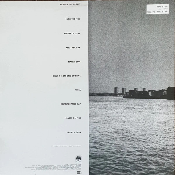 Bryan Adams – Into The Fire (VG+/VG+) – LP, AU 1987 - Image 2