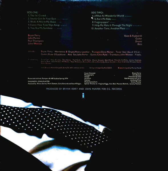 Bryan Ferry – Another Time, Another Place (VG+/VG+) – LP, UK 1974 - Image 3
