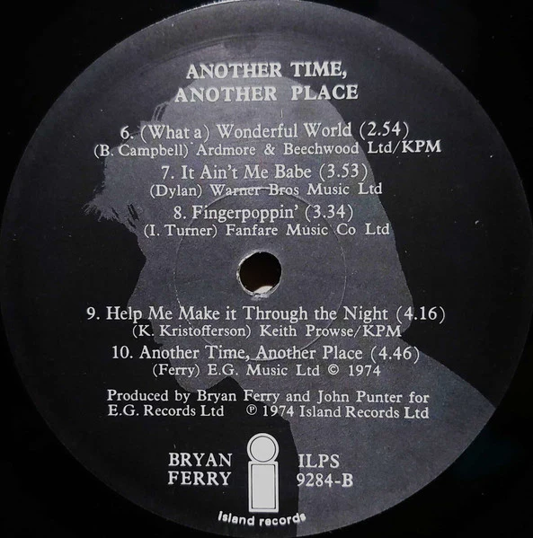 Bryan Ferry – Another Time, Another Place (VG+/VG+) – LP, UK 1974 - Image 6