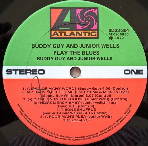 Buddy Guy, Junior Wells – Play The Blues (VG/VG+) – LP, AU 1972 - Image 3