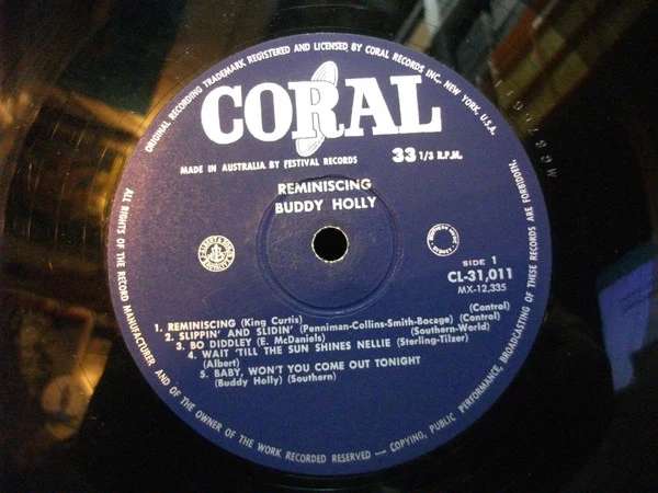 Buddy Holly – Reminiscing (VG/VG) – LP, AU 1963 - Image 3