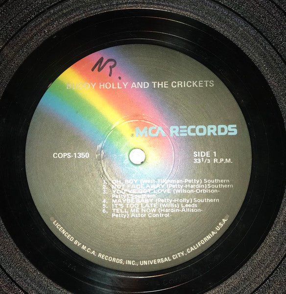 Buddy Holly, The Crickets – Buddy Holly And The Crickets (VG/VG) – LP, AU - Image 4