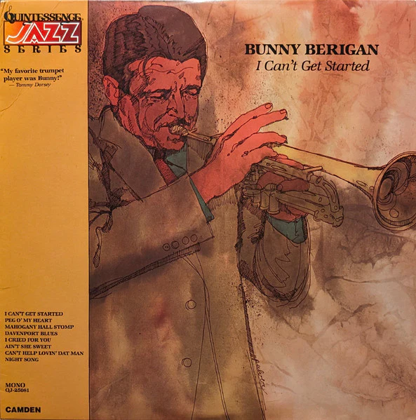 Bunny Berigan – I Can't Get Started (VG+/VG+) – LP, US 1978