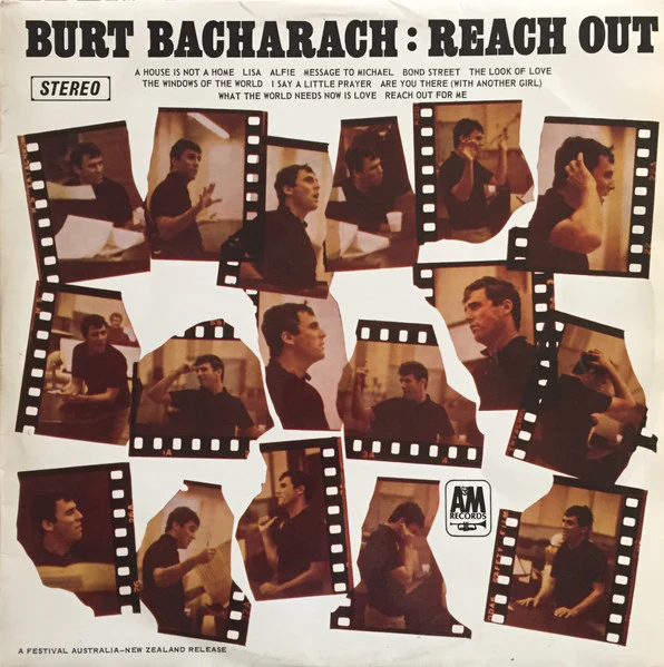Burt Bacharach – Reach Out (VG/VG+) – LP, AU