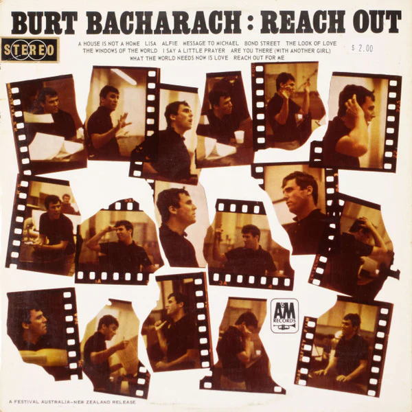 Burt Bacharach – Reach Out (VG/VG+) – LP, AU - Image 5