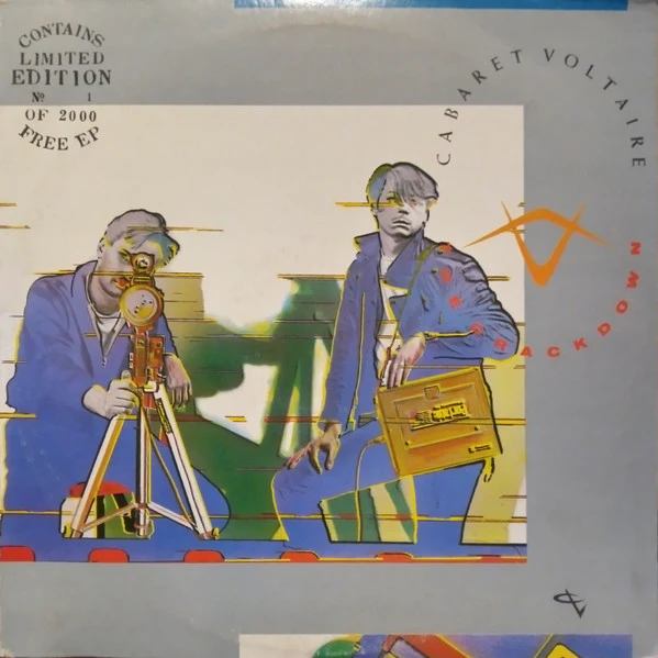 Cabaret Voltaire – The Crackdown (VG+/VG+) – LP, AU 1983
