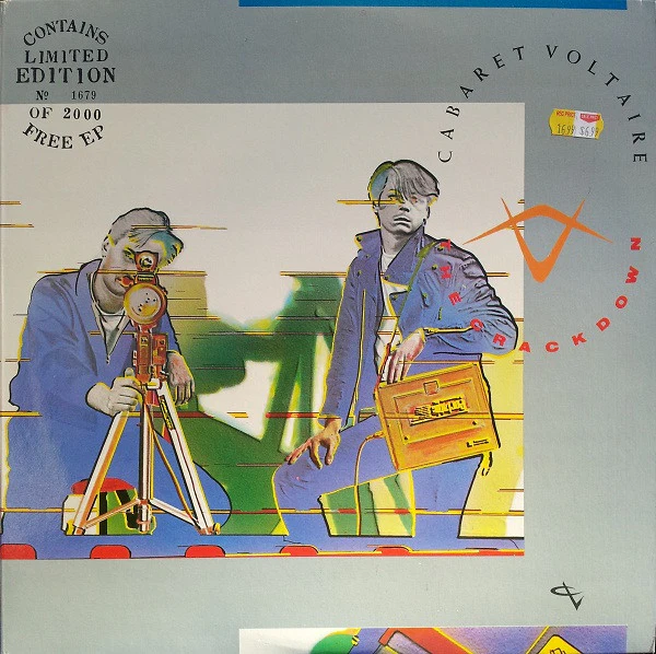 Cabaret Voltaire – The Crackdown (VG+/VG+) – LP, AU 1983 - Image 2