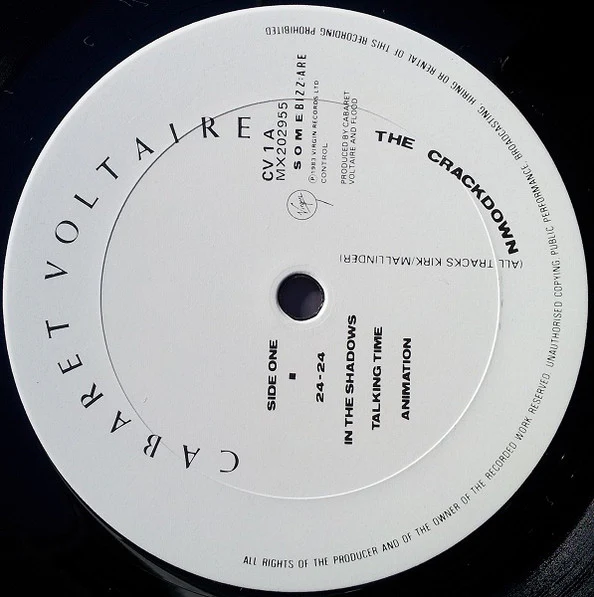 Cabaret Voltaire – The Crackdown (VG+/VG+) – LP, AU 1983 - Image 6