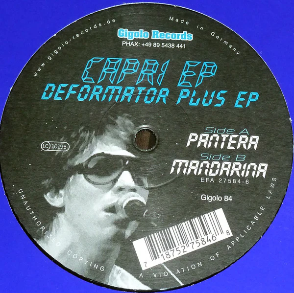 Capri – Deformator Plus EP (VG/Generic) – 12", DE 2002