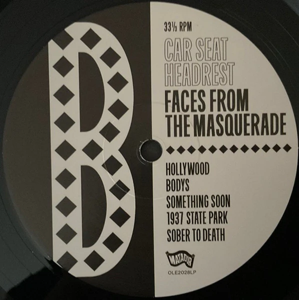 Car Seat Headrest – Faces From The Masquerade (M/M) – 2xLP, US 2023 - Image 6