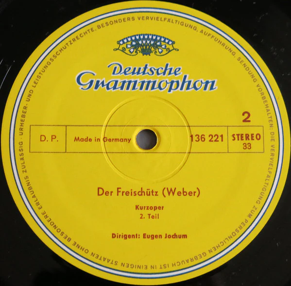 Carl Maria von Weber, Irmgard Seefried, Rita Streich, Kurt Böhme, Richard Holm, Eberhard Wächter, Eugen Jochum – Der Freischütz (VG+/E) – LP, DE - Image 4