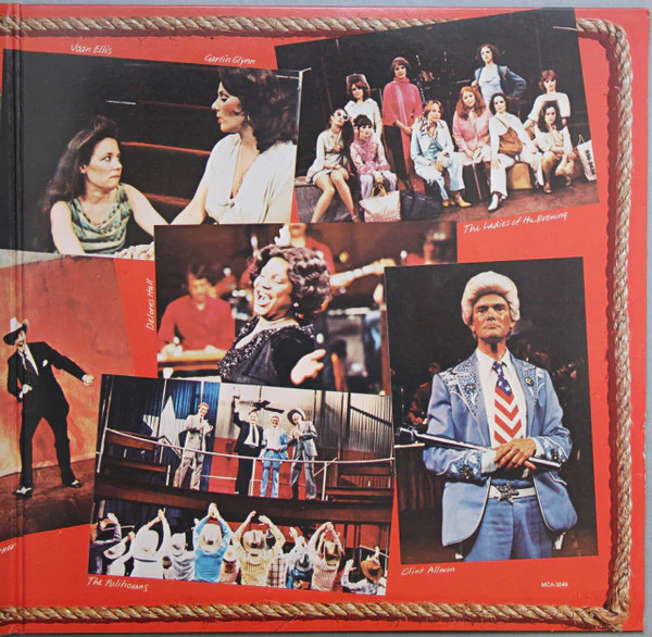 Carol Hall, "The Best Little Whorehouse In Texas" Cast – The Best Little Whorehouse In Texas (VG+/E) – LP, US 1978 - Image 3