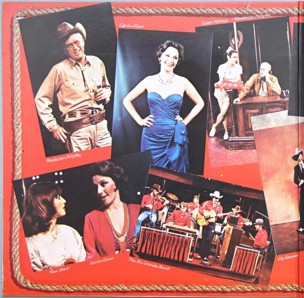 Carol Hall, "The Best Little Whorehouse In Texas" Cast – The Best Little Whorehouse In Texas (VG+/E) – LP, US 1978 - Image 4