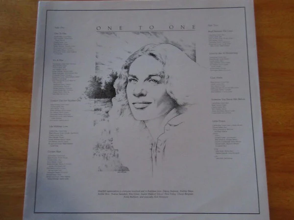 Carole King – One To One (E/VG+) – LP, AU - Image 3