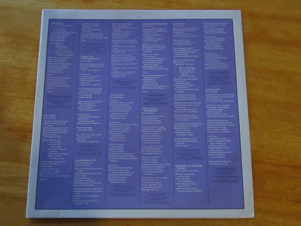 Carole King – One To One (E/VG+) – LP, AU - Image 4