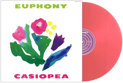 Casiopea – Euphony (Clear Salmon Pink Vinyl) - Image 2