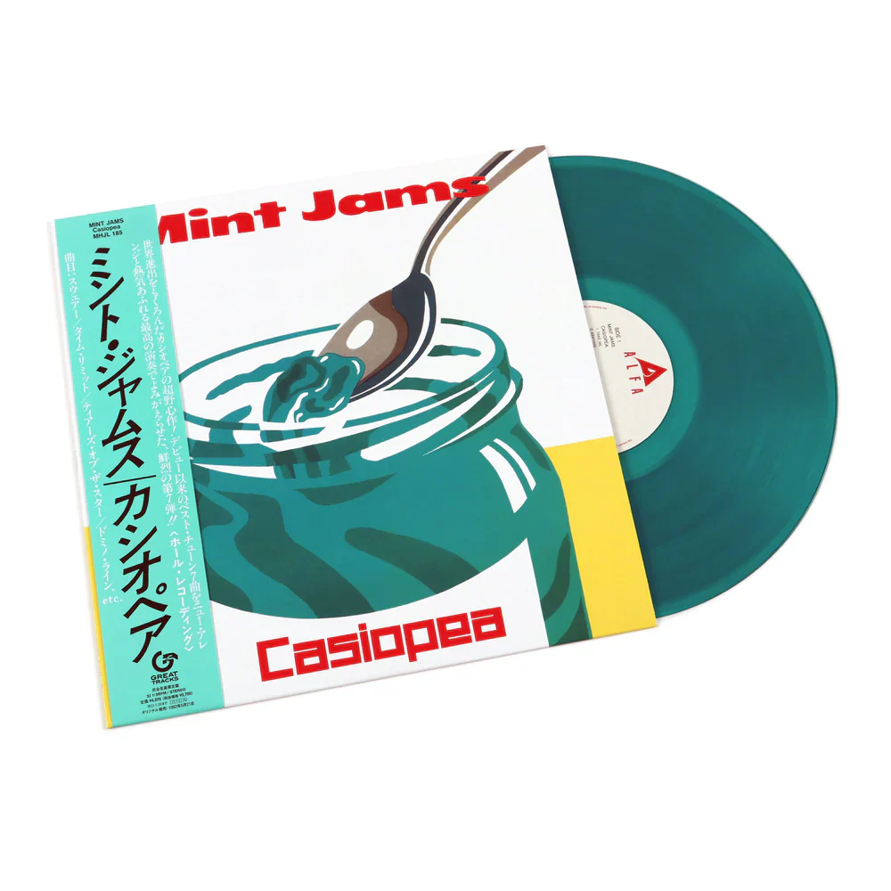 Casiopea – Mint Jams (Clear Green Vinyl, Japanese Import)
