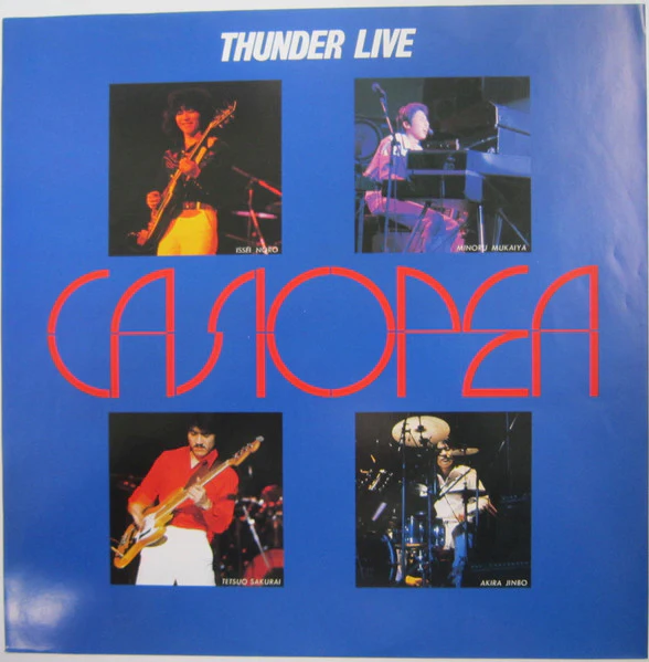 Casiopea – Thunder Live (E/E) – LP, JP 1980, With OBI - Image 3