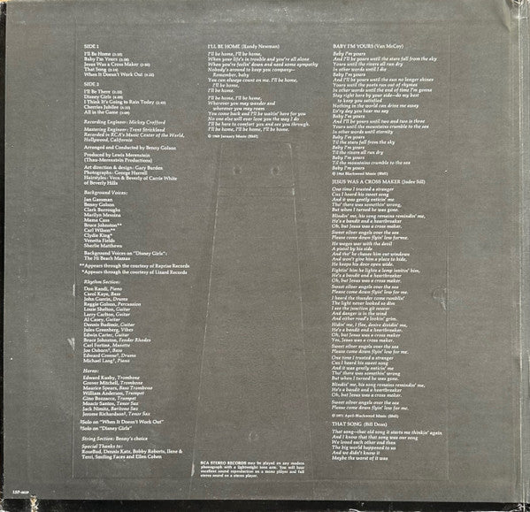 Cass Elliot – Cass Elliot (VG+/VG+) – LP, US 1972 - Image 10