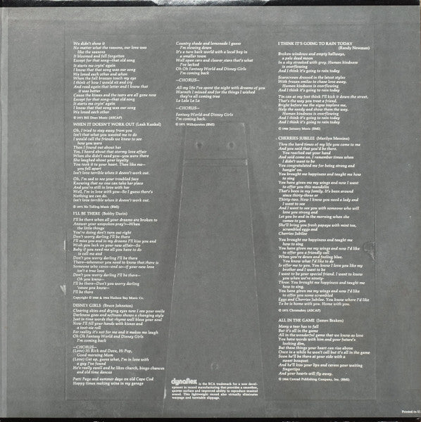 Cass Elliot – Cass Elliot (VG+/VG+) – LP, US 1972 - Image 3