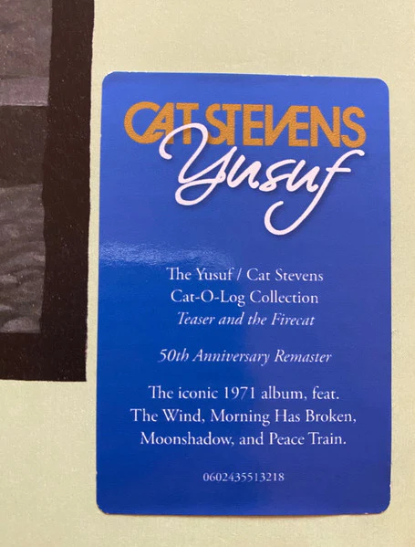 Cat Stevens – Teaser And The Firecat (VG+/E) – LP, EU 2021 - Image 8