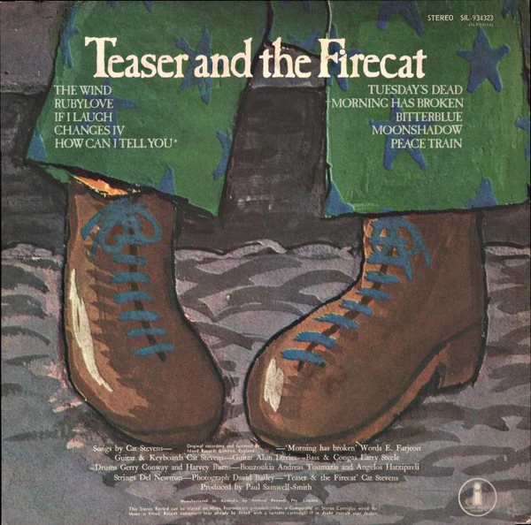Cat Stevens – Teaser And The Firecat (VG/VG+) – LP, AU 1971 - Image 3