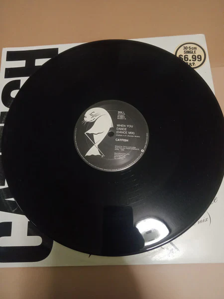 Catfish – When You Dance (VG+/VG+) – 12", AU 1988 - Image 2