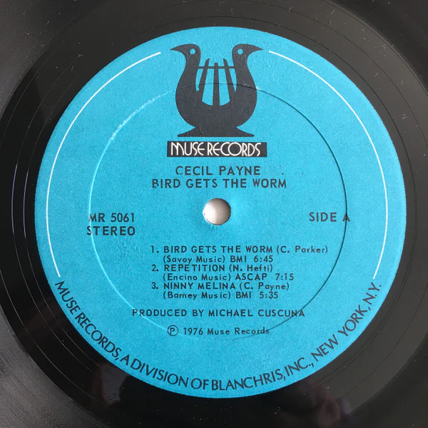 Cecil Payne – Bird Gets The Worm (E/VG+) – LP, US 1976 - Image 3