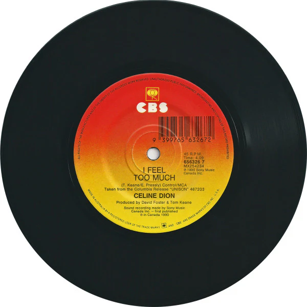 Céline Dion – Where Does My Heart Beat Now (VG/E) – 7", AU 1990 - Image 4