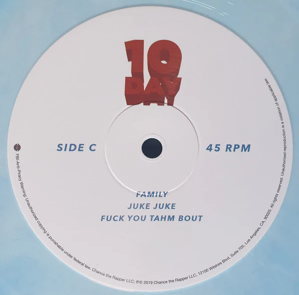 Chance The Rapper – 10 Day (M/M) – 2xLP, US 2019 - Image 6