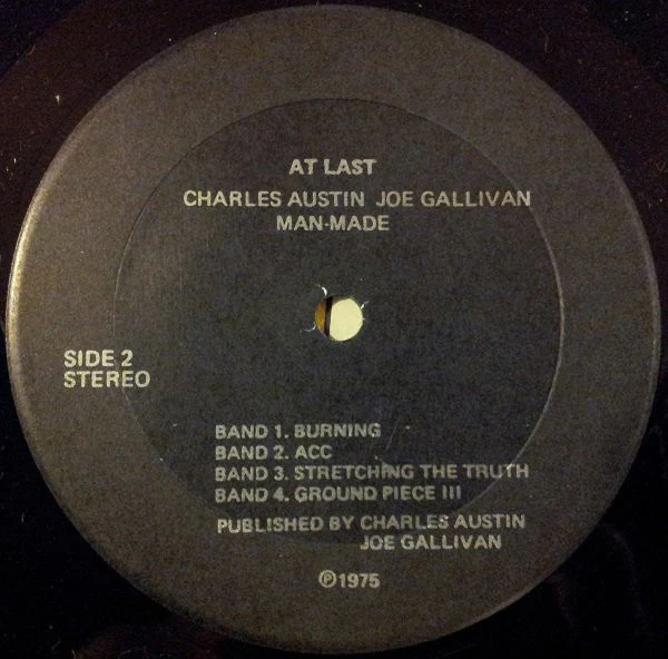 Charles Austin, Joe Gallivan – At Last (VG+/VG) – LP, US 1975 - Image 4