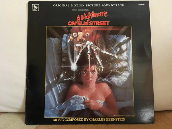 Charles Bernstein – Wes Craven's A Nightmare On Elm Street (Original Soundtrack) (VG+/VG+) – LP, EU 1989 - Image 2