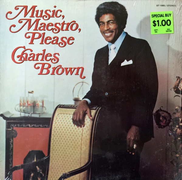 Charles Brown – Music, Maestro, Please (E/VG+) – LP, US 1978