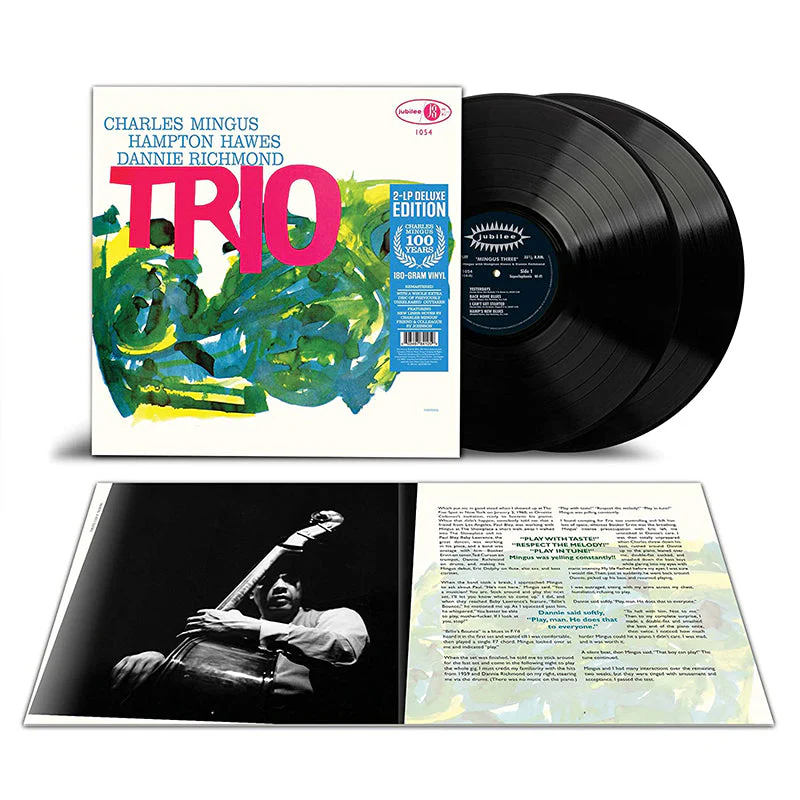Charles Mingus, Hampton Hawes, Dannie Richmond – Mingus Three (2xLP) - Image 2