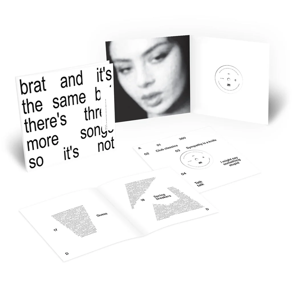 Charli XCX – Brat And It's The Same But There's Three More Songs So It's Not (2xLP, White vinyl) - Image 3