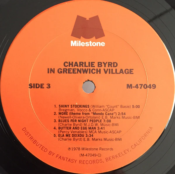 Charlie Byrd – In Greenwich Village (VG/VG+) – 2xLP, US 1978 - Image 7