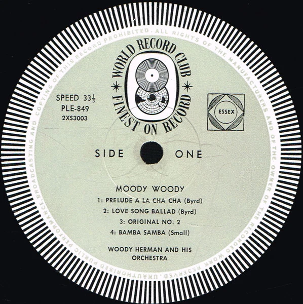 Woody Herman And His Orchestra, Charlie Byrd – Moody Woody Featuring Summer Sequence (E/E) – LP, AU 1964 - Image 3