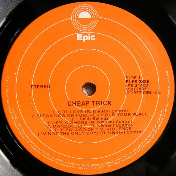 Cheap Trick – Cheap Trick (VG+/VG+) – LP, AU 1977 - Image 3